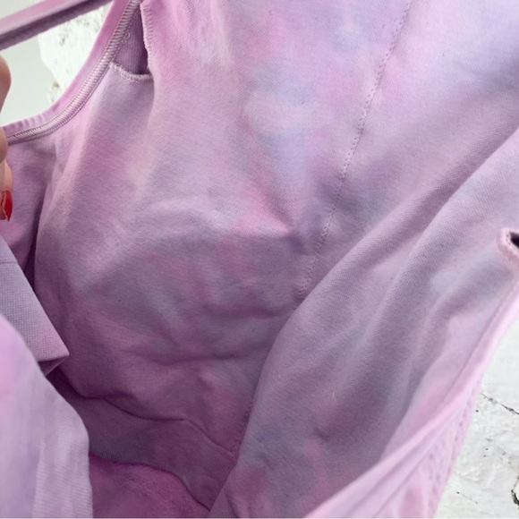 Athleta Purple Lavender Headstand High Neck Seamless Tank Large - Picture 6 of 9